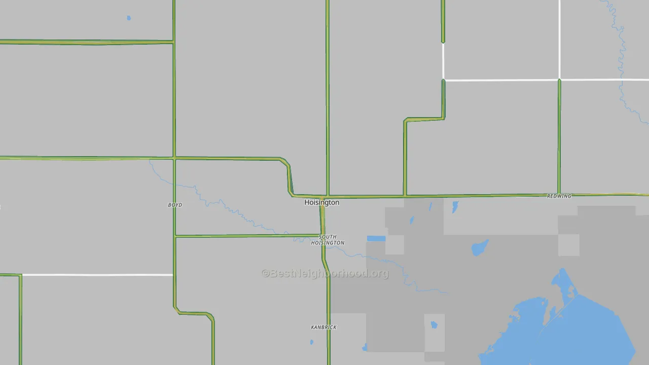 67544, KS Map of Noise Levels in 67544