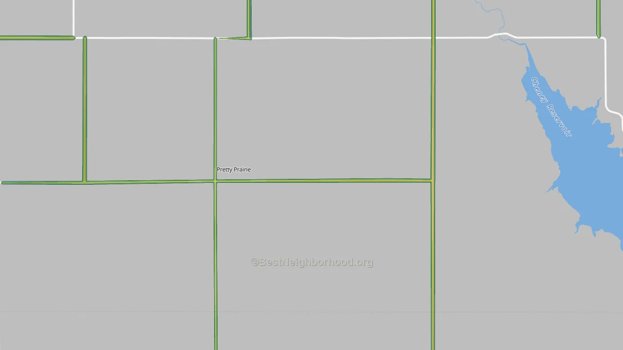 67570, KS Map of Noise Levels in 67570