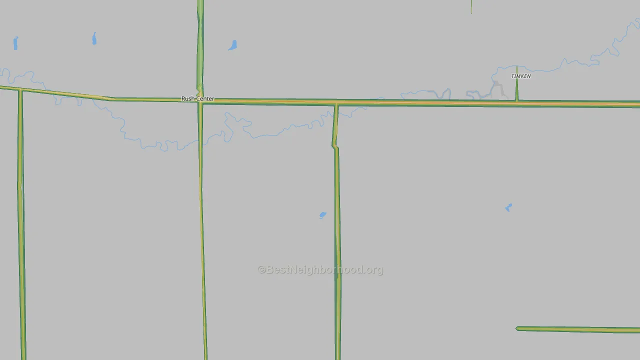 67575, KS Map of Noise Levels in 67575