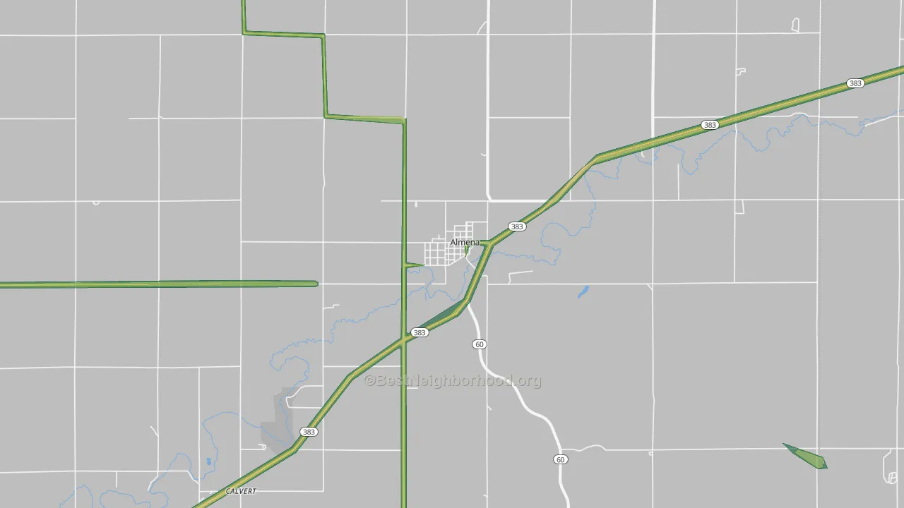 67622, KS Map of Noise Levels in 67622