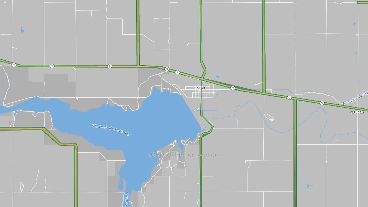 67644, KS Map of Noise Levels in 67644