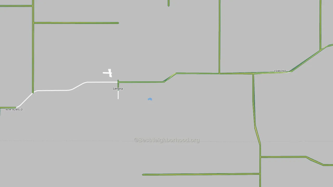 67645, KS Map of Noise Levels in 67645