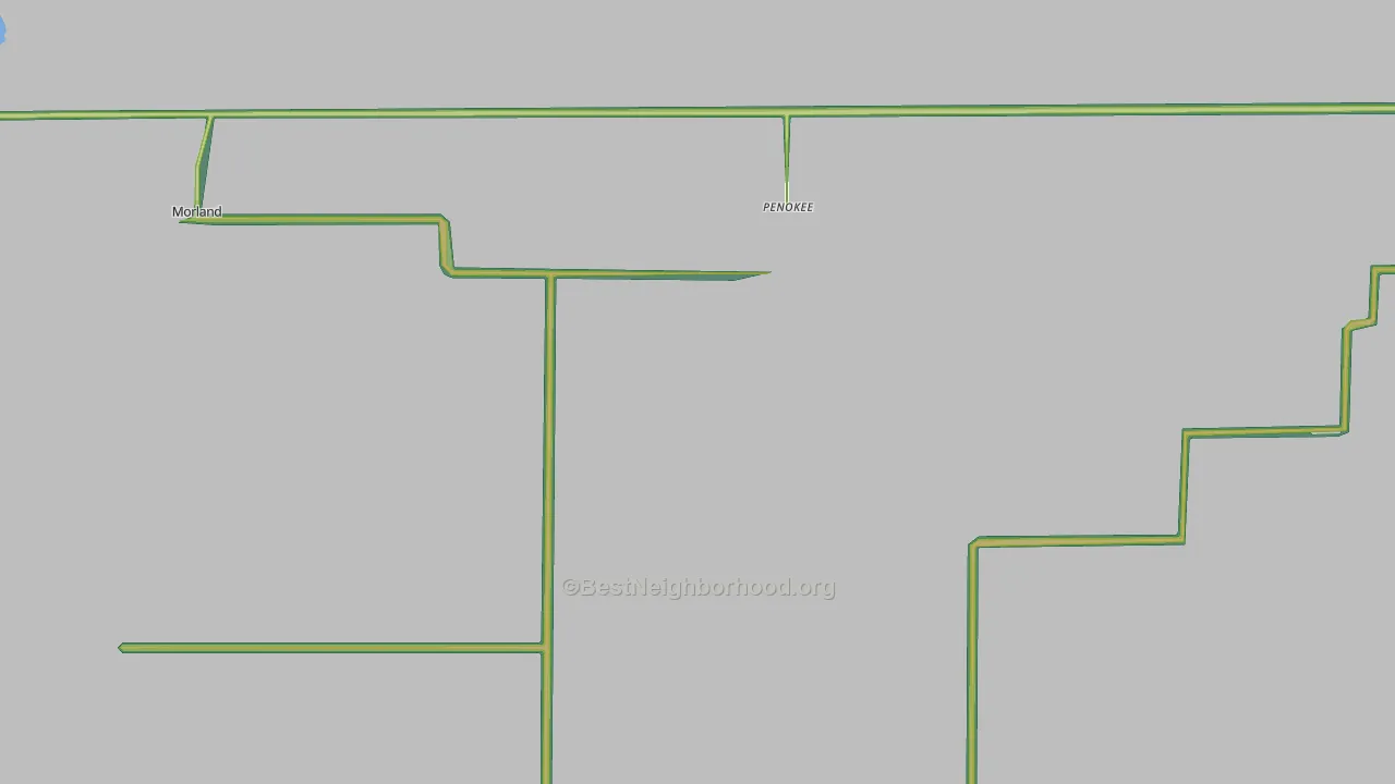 67659, KS Map of Noise Levels in 67659