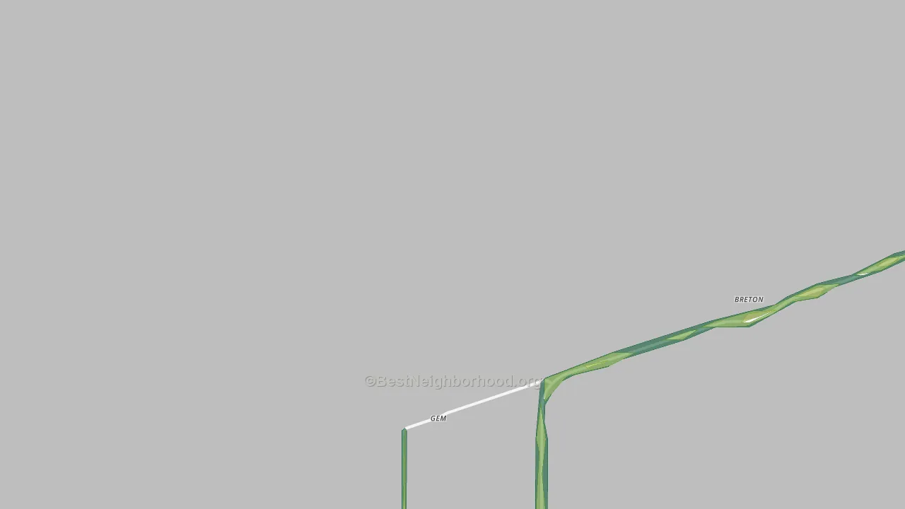 67734, KS Map of Noise Levels in 67734