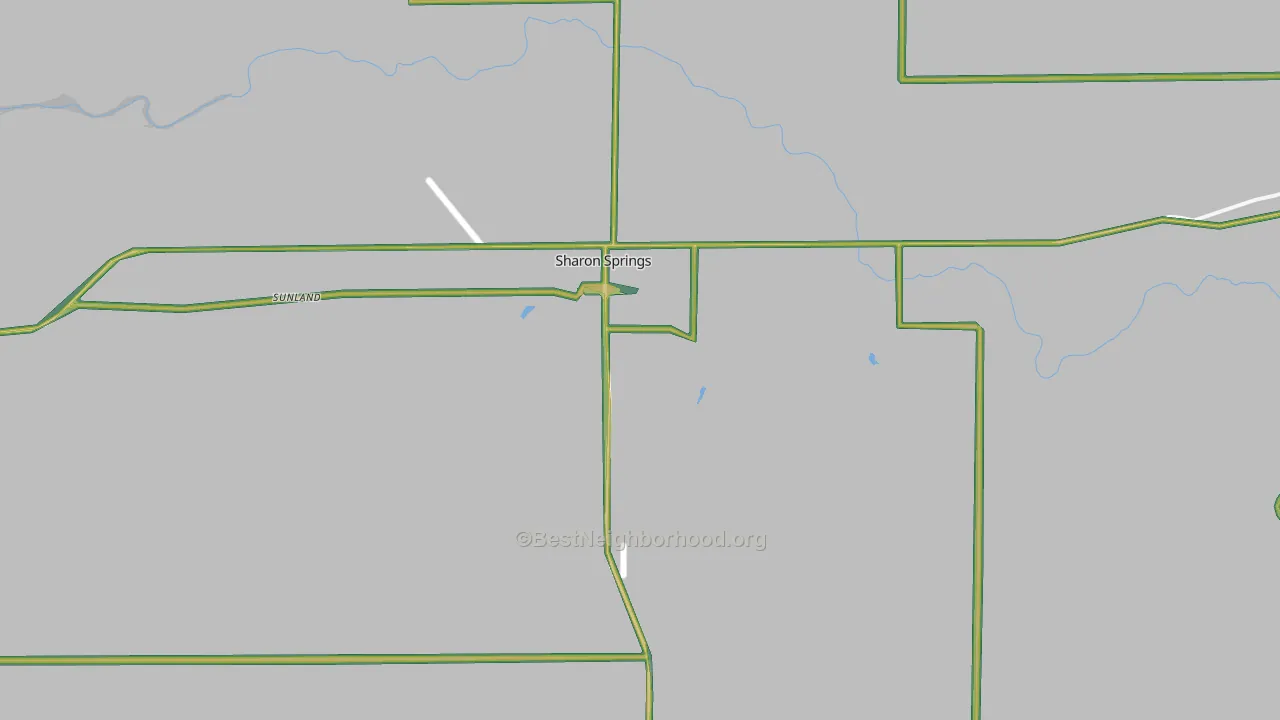 67758, KS Map of Noise Levels in 67758