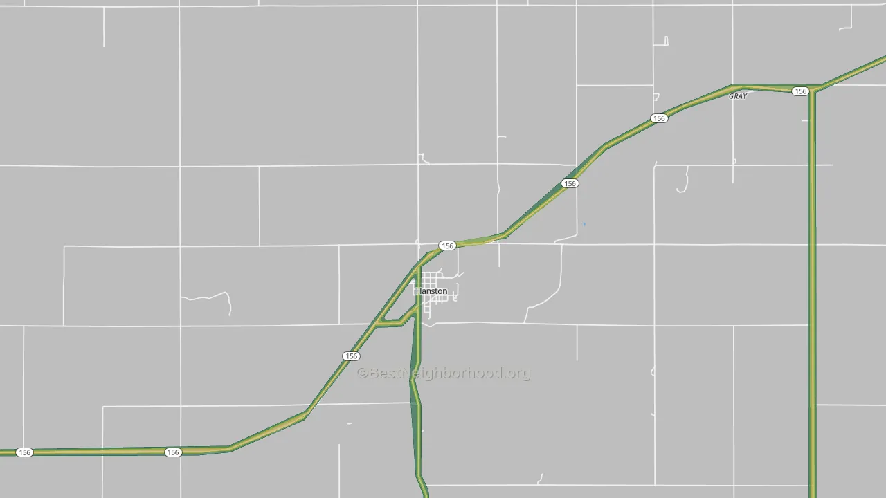 67849, KS Map of Noise Levels in 67849