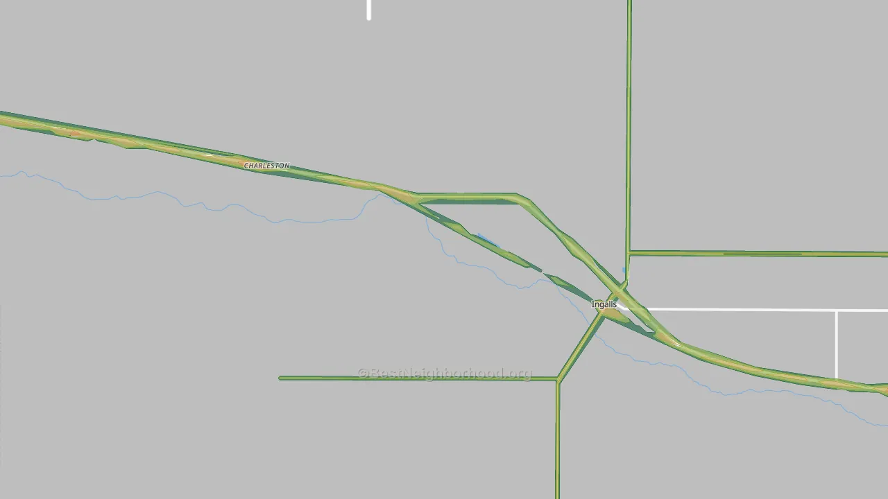 67853, KS Map of Noise Levels in 67853