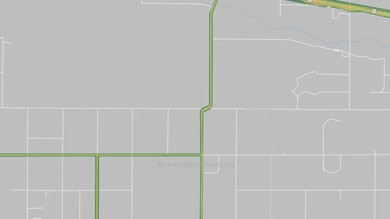 67868, KS Map of Noise Levels in 67868