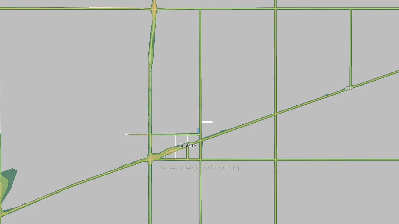 67877, KS Map of Noise Levels in 67877