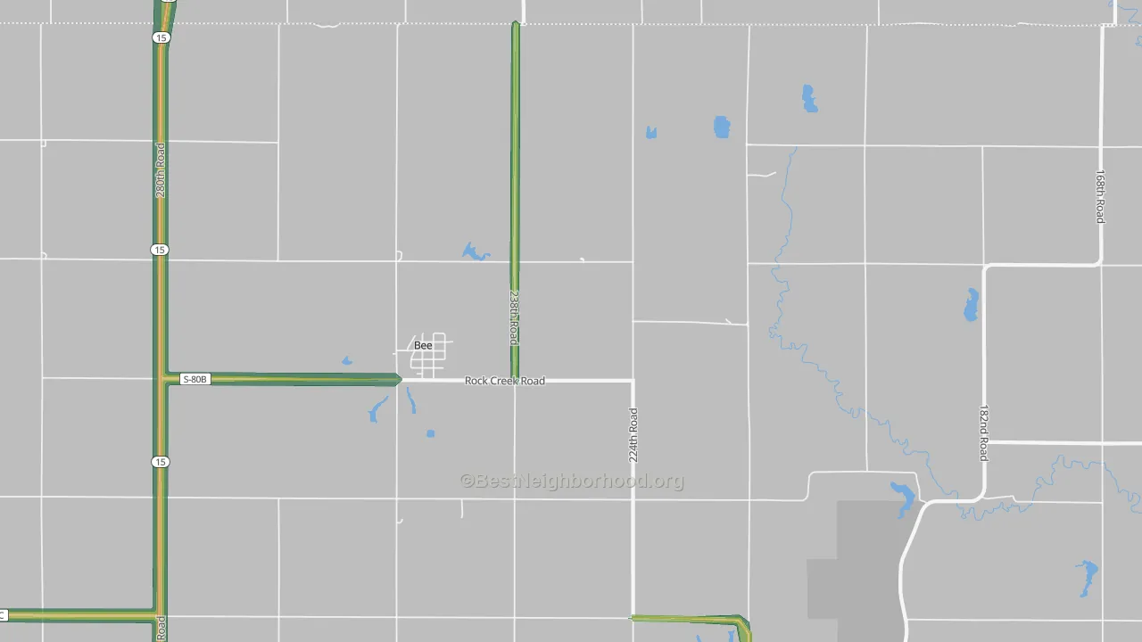 68314, NE Map of Noise Levels in 68314