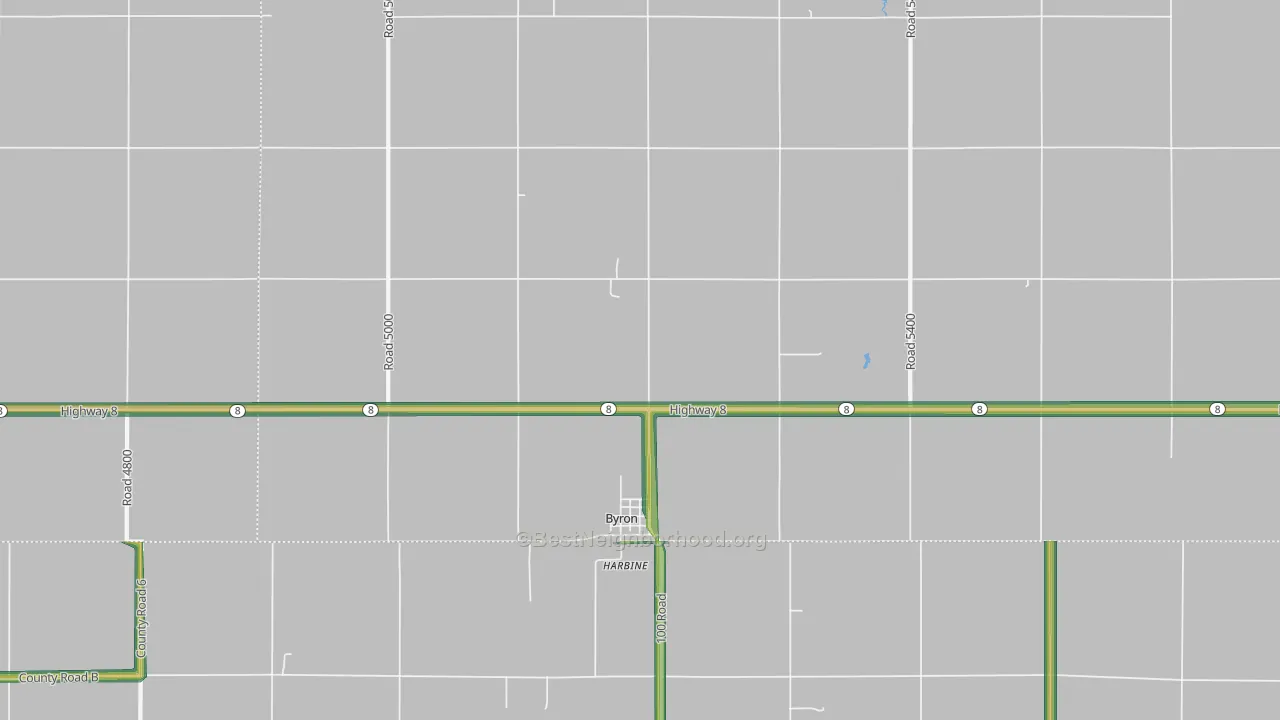 68325, NE Map of Noise Levels in 68325