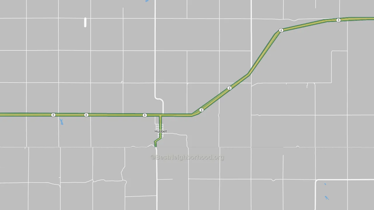 68375, NE Map of Noise Levels in 68375