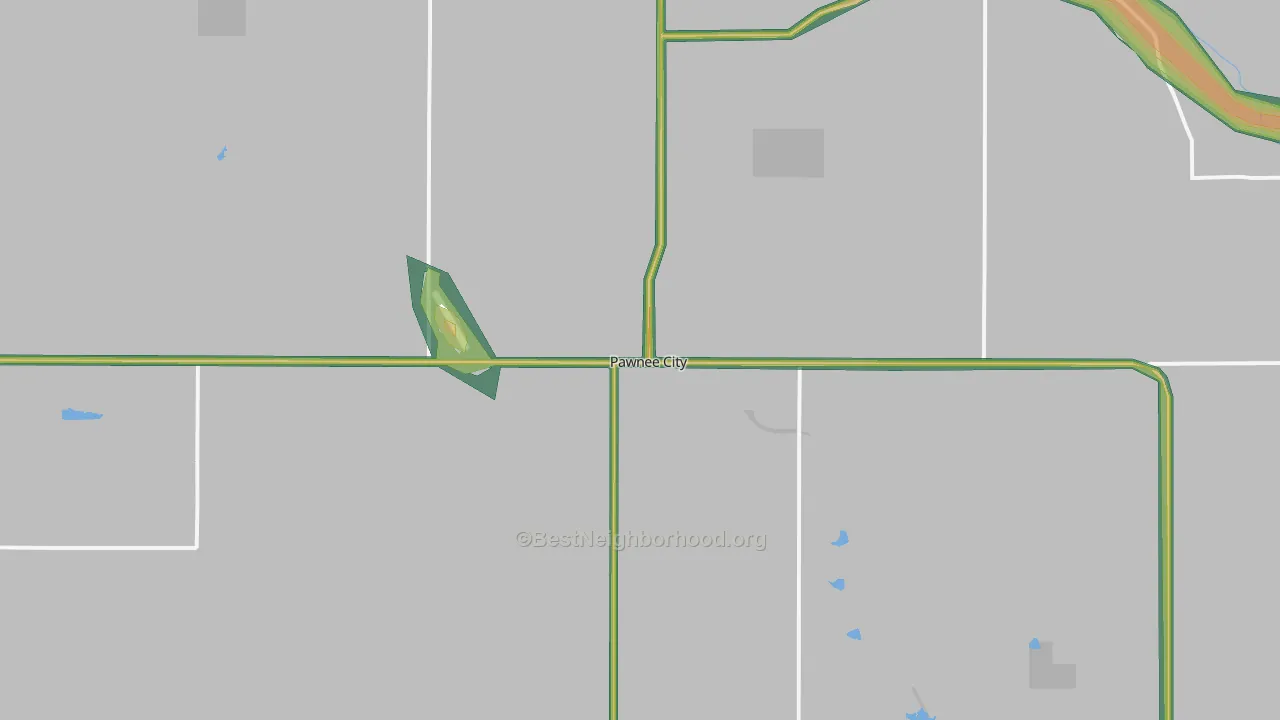68420, NE Map of Noise Levels in 68420