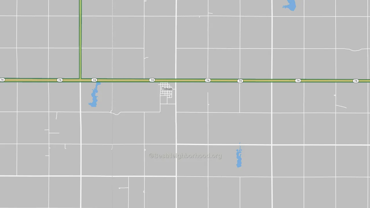68453, NE Map of Noise Levels in 68453