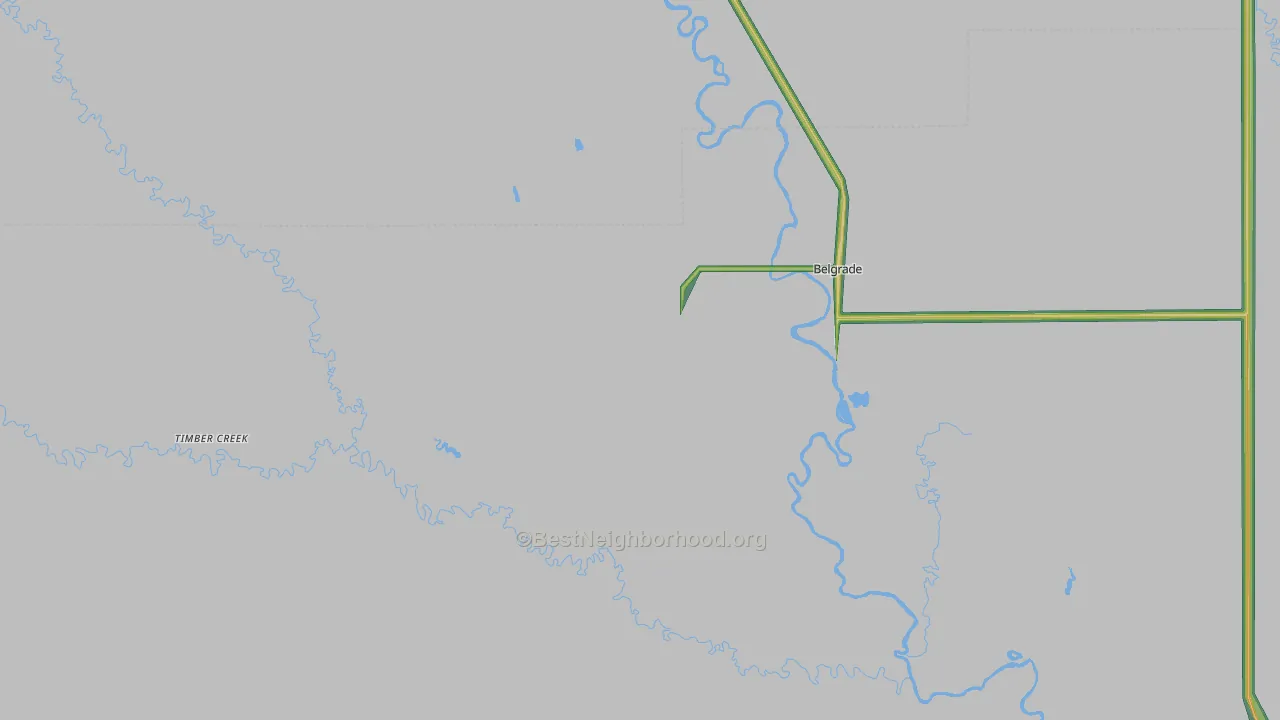 68623, NE Map of Noise Levels in 68623