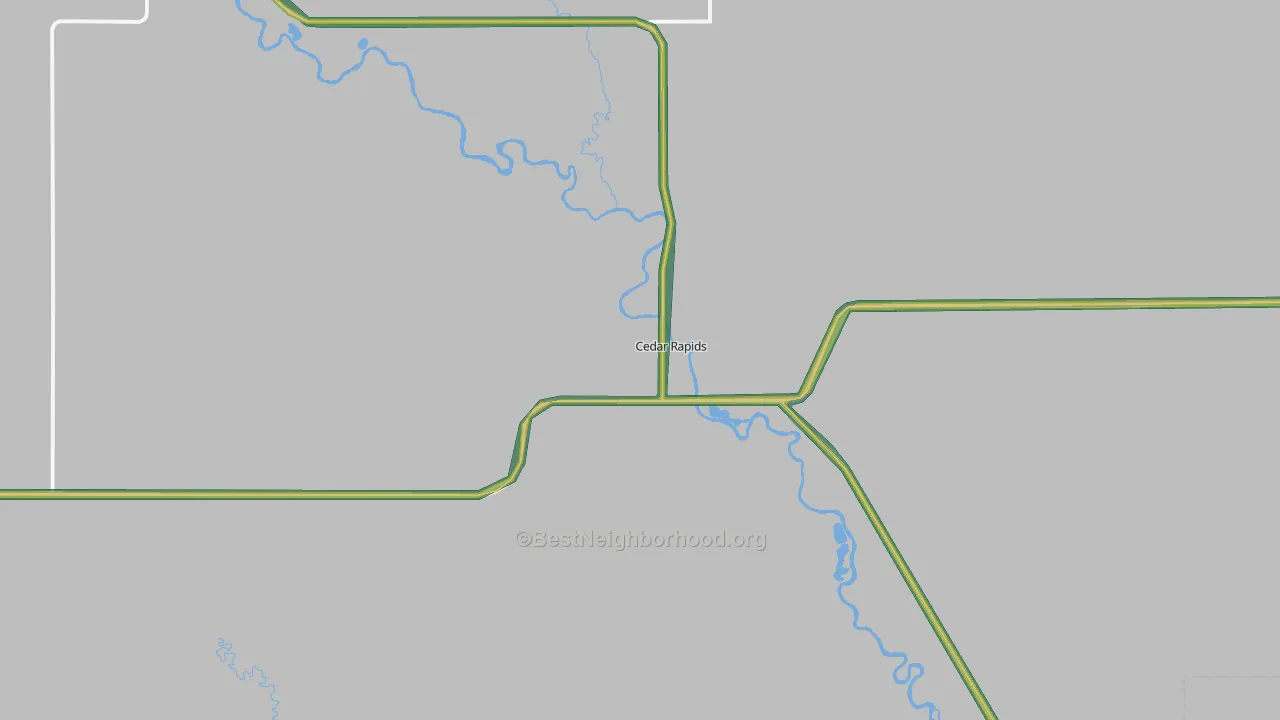 68627, NE Map of Noise Levels in 68627