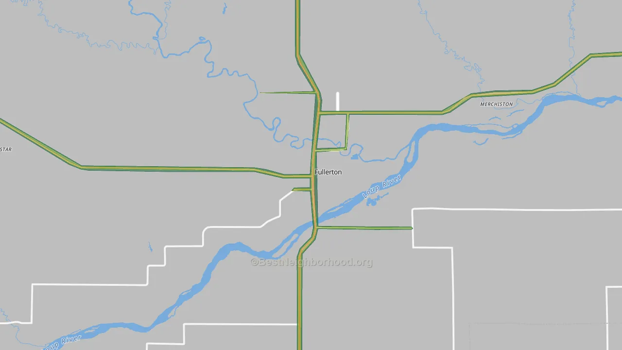 68638, NE Map of Noise Levels in 68638