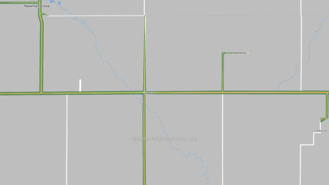 68644, NE Map of Noise Levels in 68644