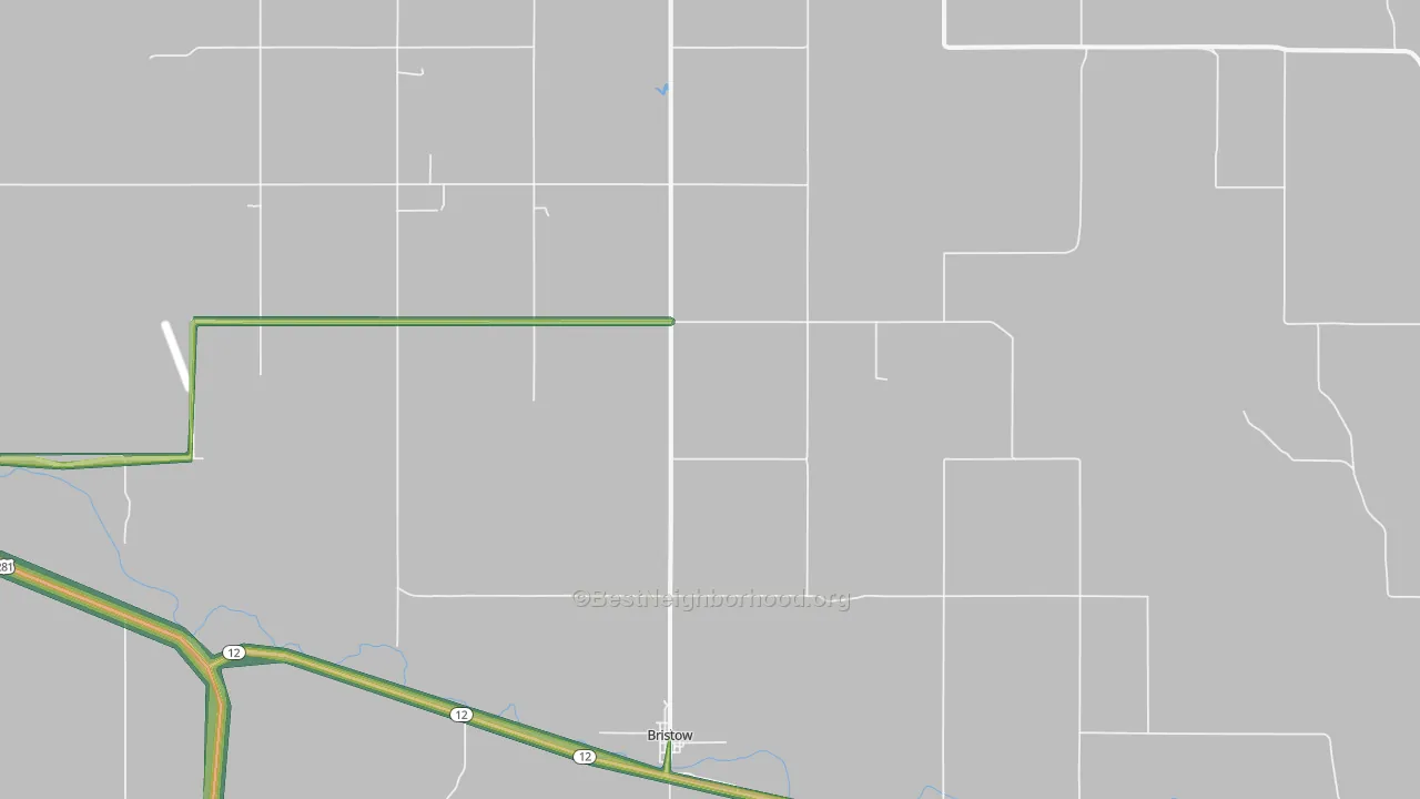 68719, NE Map of Noise Levels in 68719