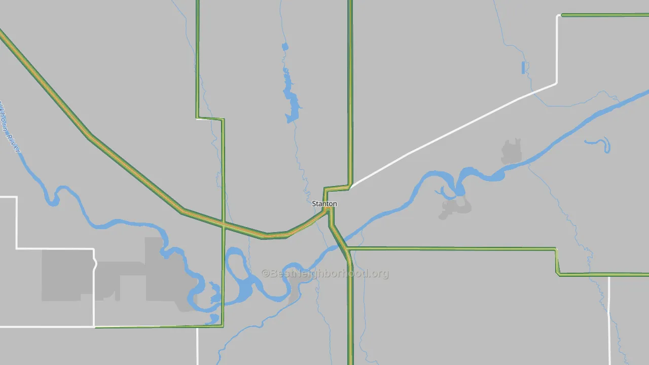 68779, NE Map of Noise Levels in 68779