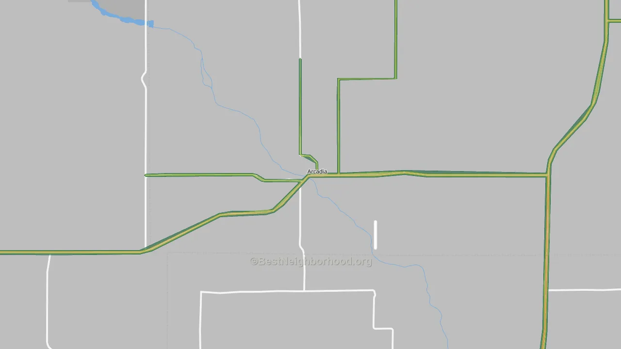 68815, NE Map of Noise Levels in 68815