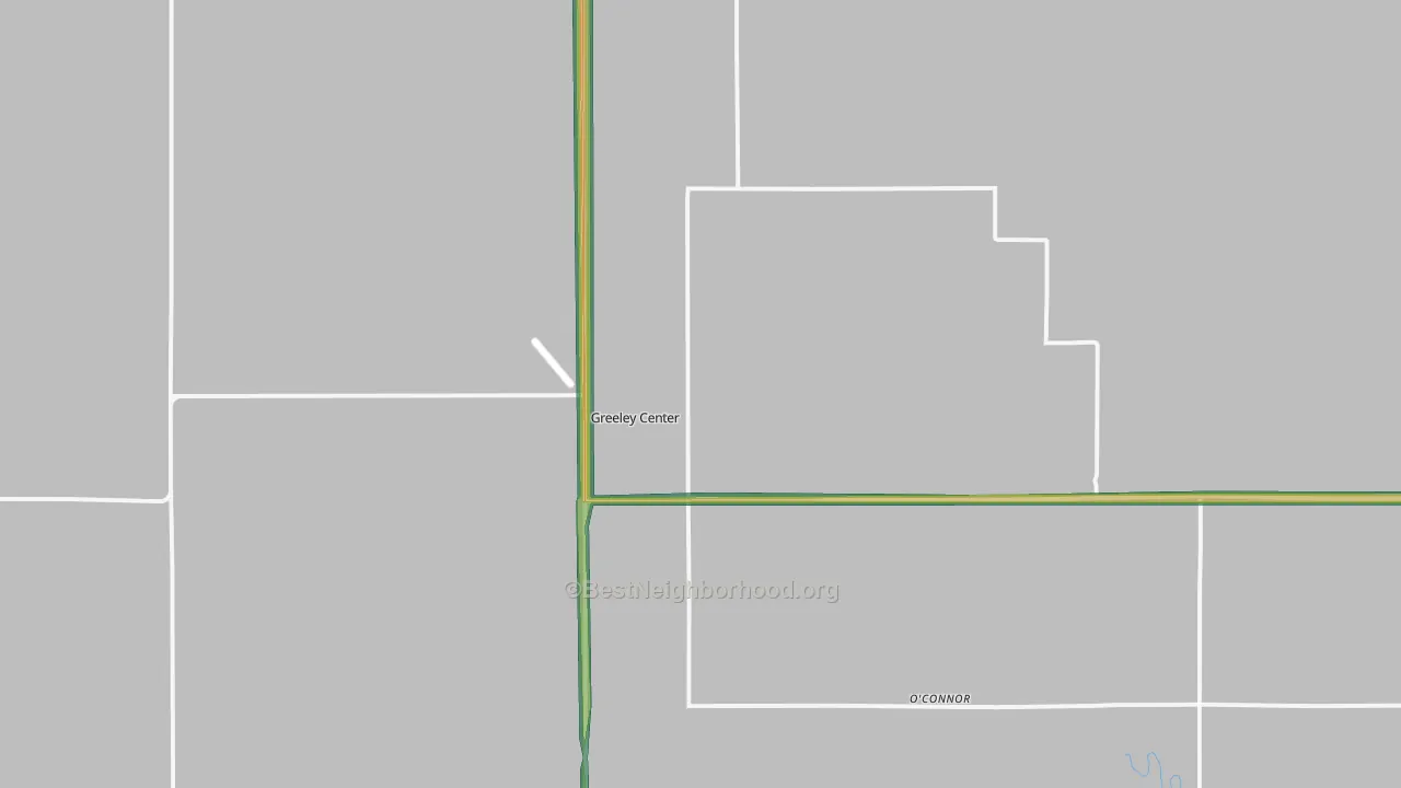 68842, NE Map of Noise Levels in 68842
