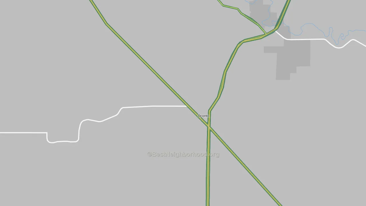 68860, NE Map of Noise Levels in 68860