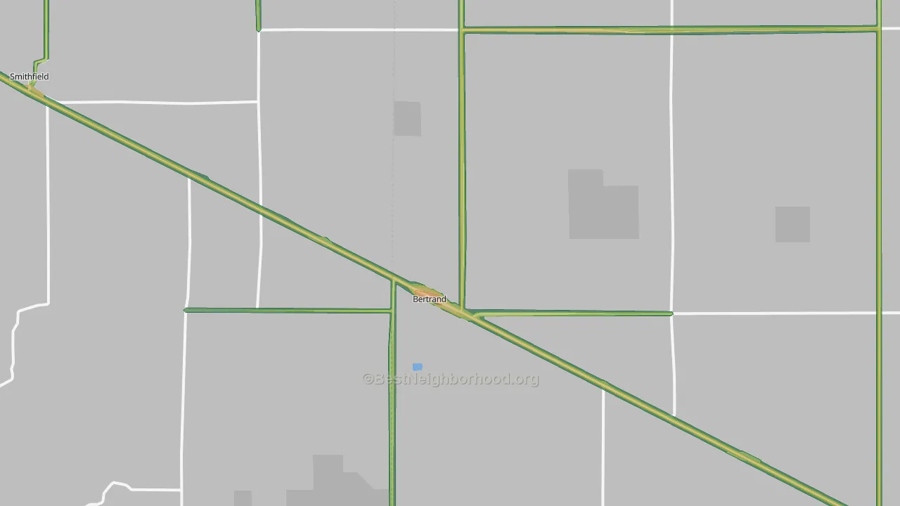 68927, NE Map of Noise Levels in 68927