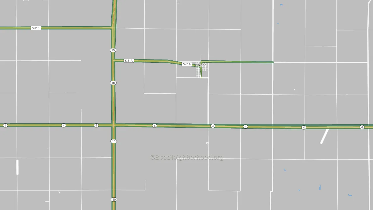 68981, NE Map of Noise Levels in 68981
