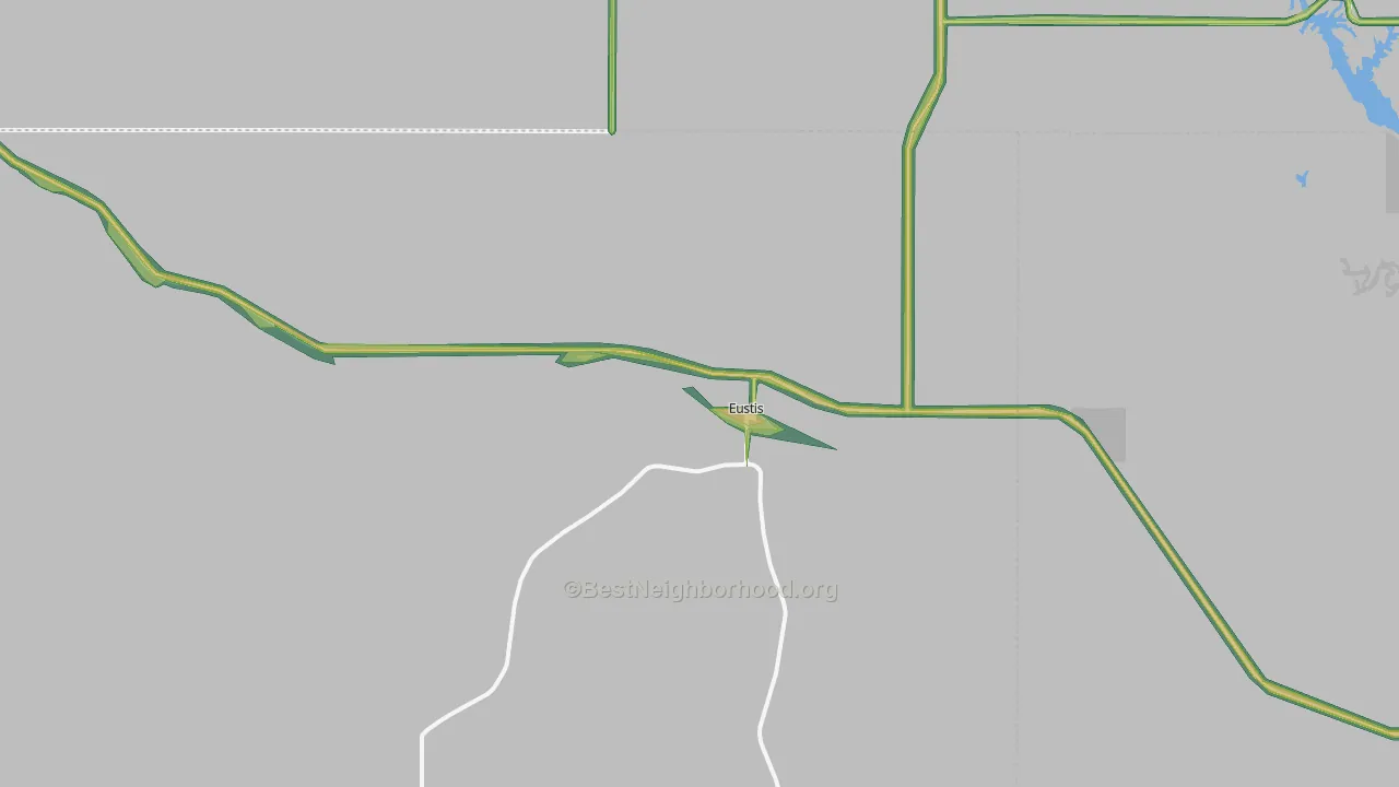 69028, NE Map of Noise Levels in 69028