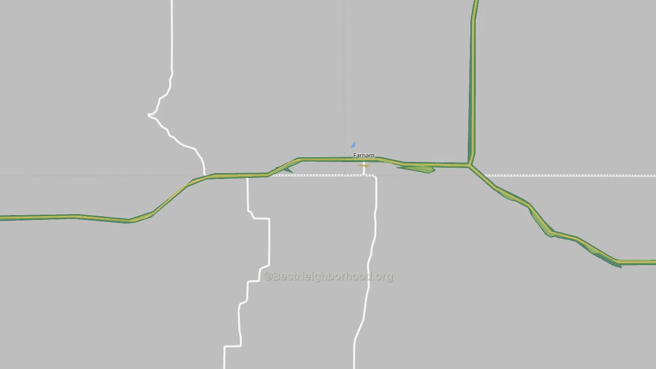 69029, NE Map of Noise Levels in 69029