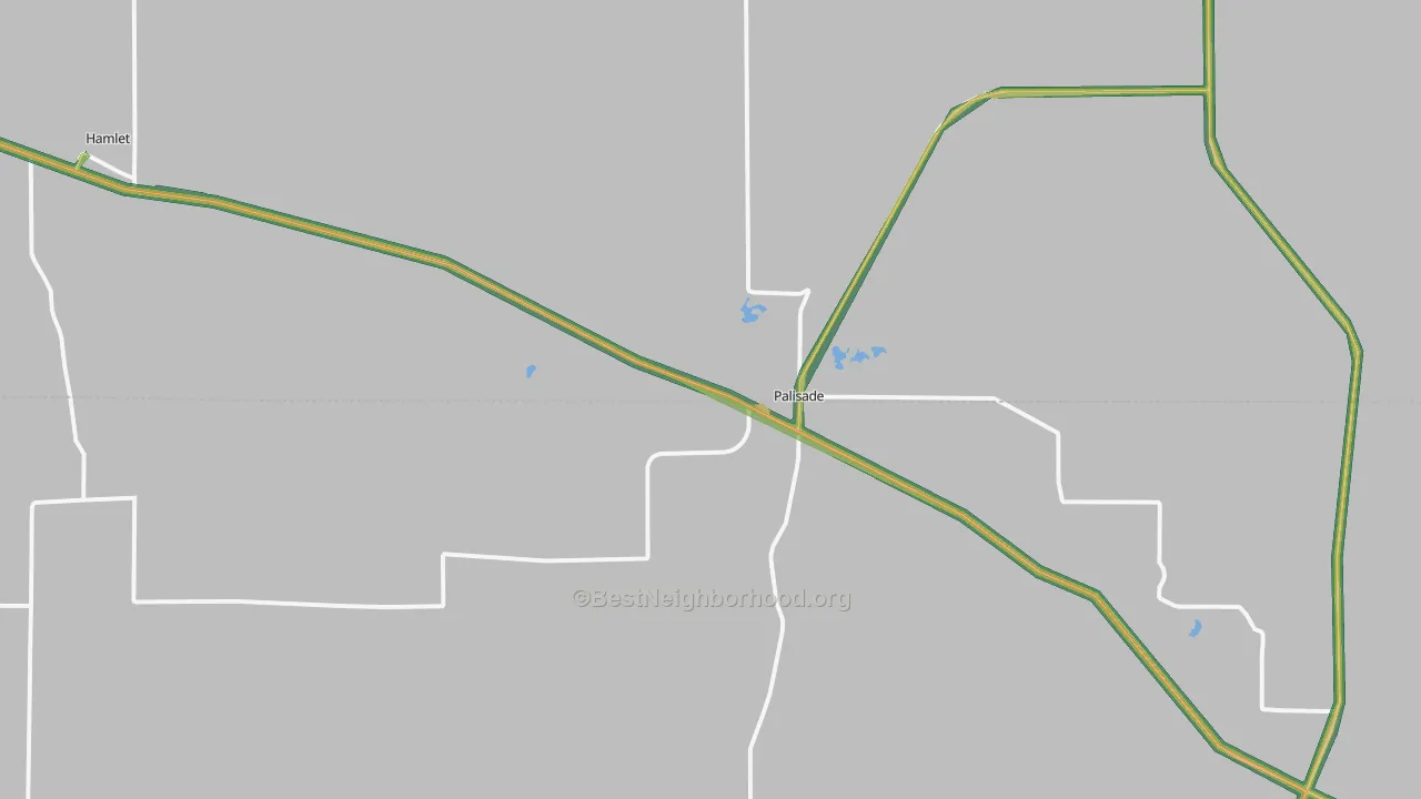 69040, NE Map of Noise Levels in 69040