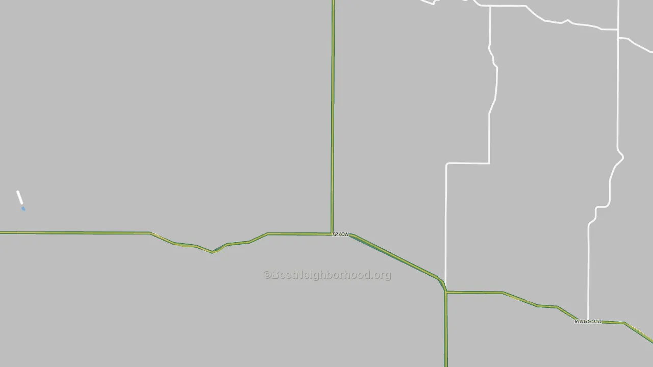 69167, NE Map of Noise Levels in 69167