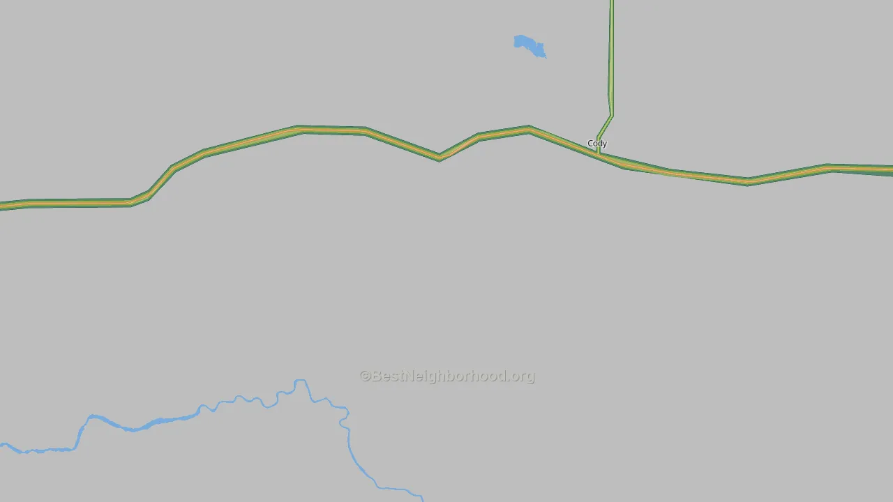 69211, NE Map of Noise Levels in 69211