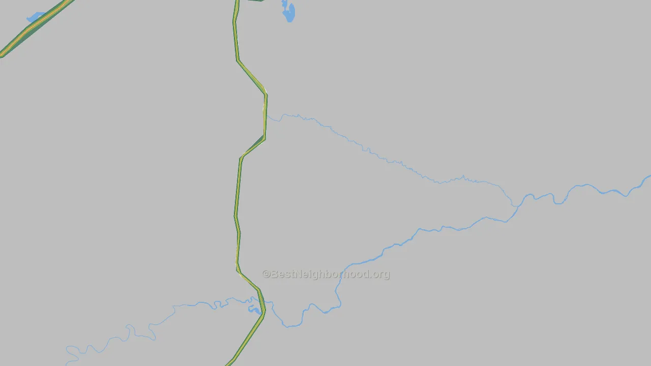 69218, NE Map of Noise Levels in 69218