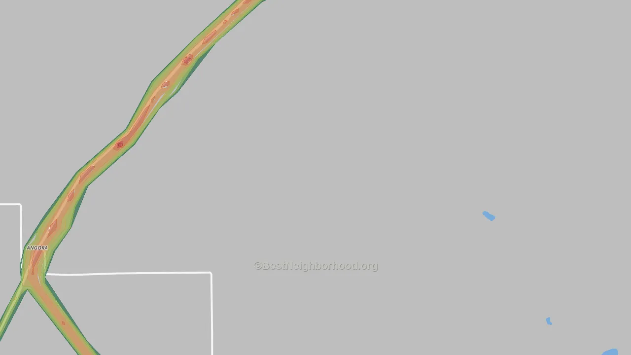 69331, NE Map of Noise Levels in 69331