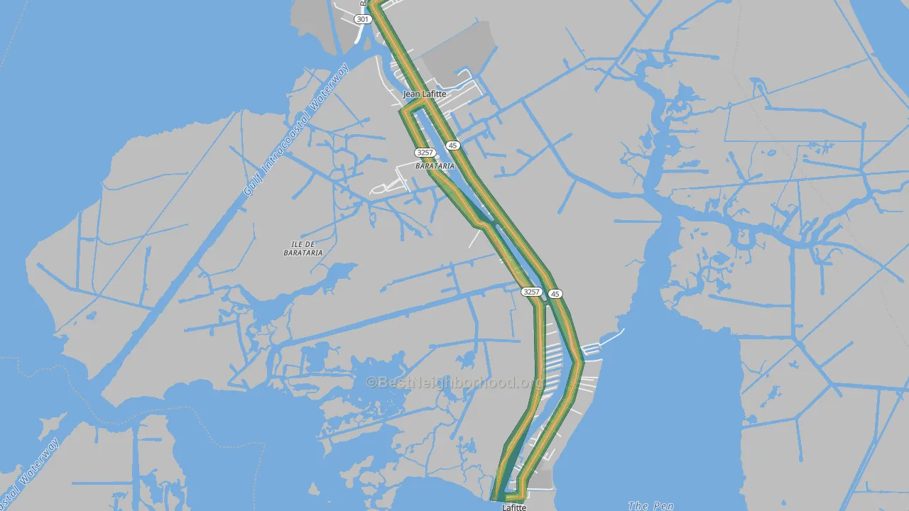 70036, LA Map of Noise Levels in 70036