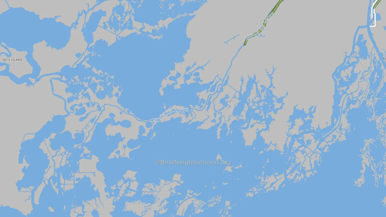 70361, LA Map of Noise Levels in 70361