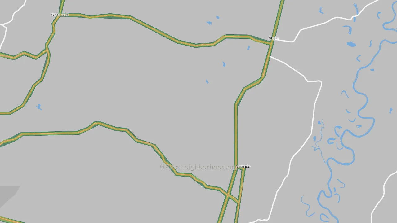 70426, LA Map of Noise Levels in 70426