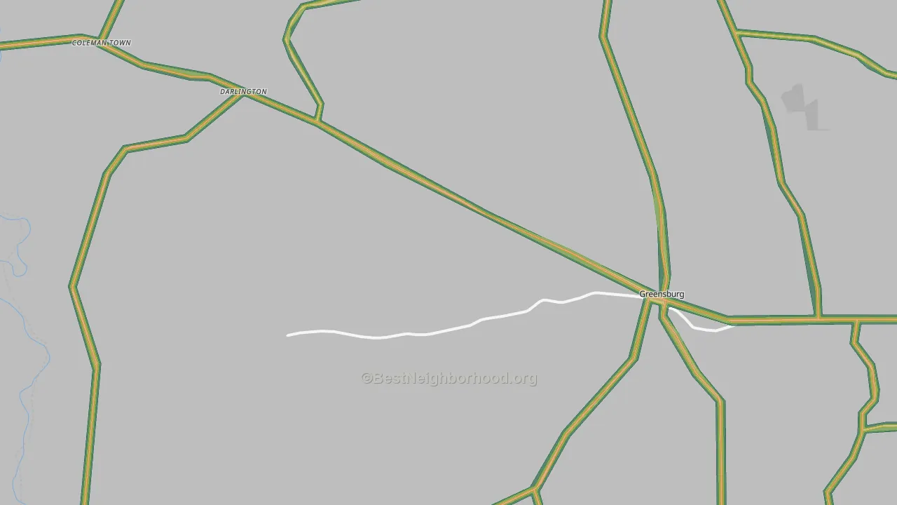 70441, LA Map of Noise Levels in 70441