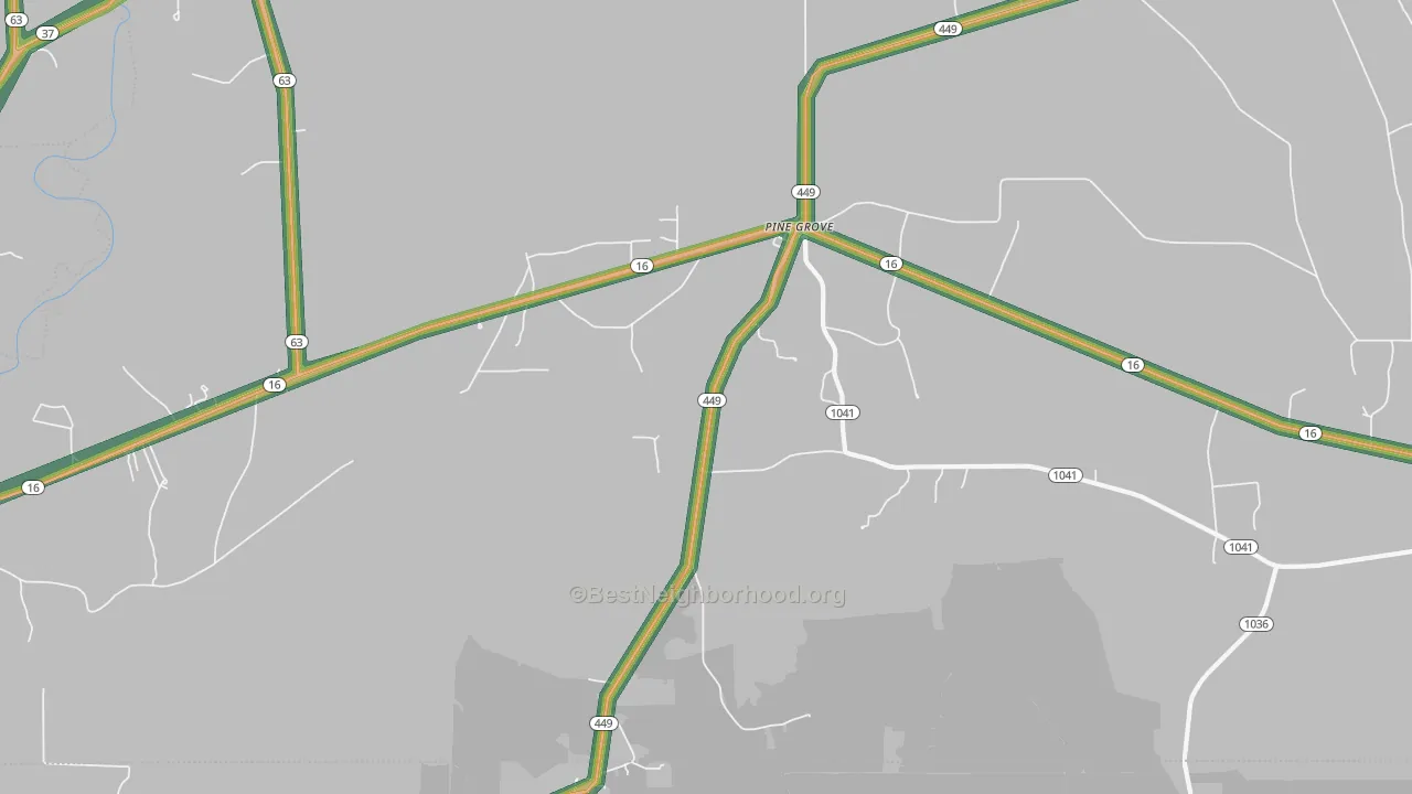 70453, LA Map of Noise Levels in 70453