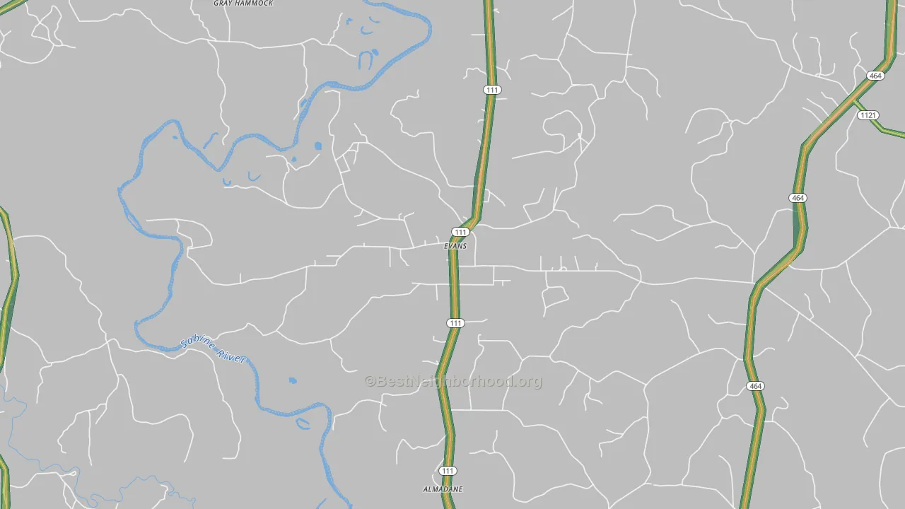 70639, LA Map of Noise Levels in 70639