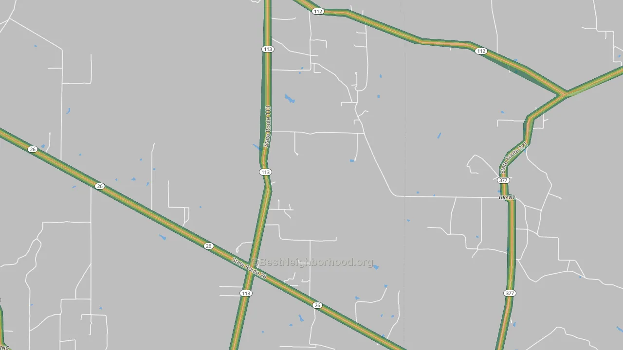70662, LA Map of Noise Levels in 70662