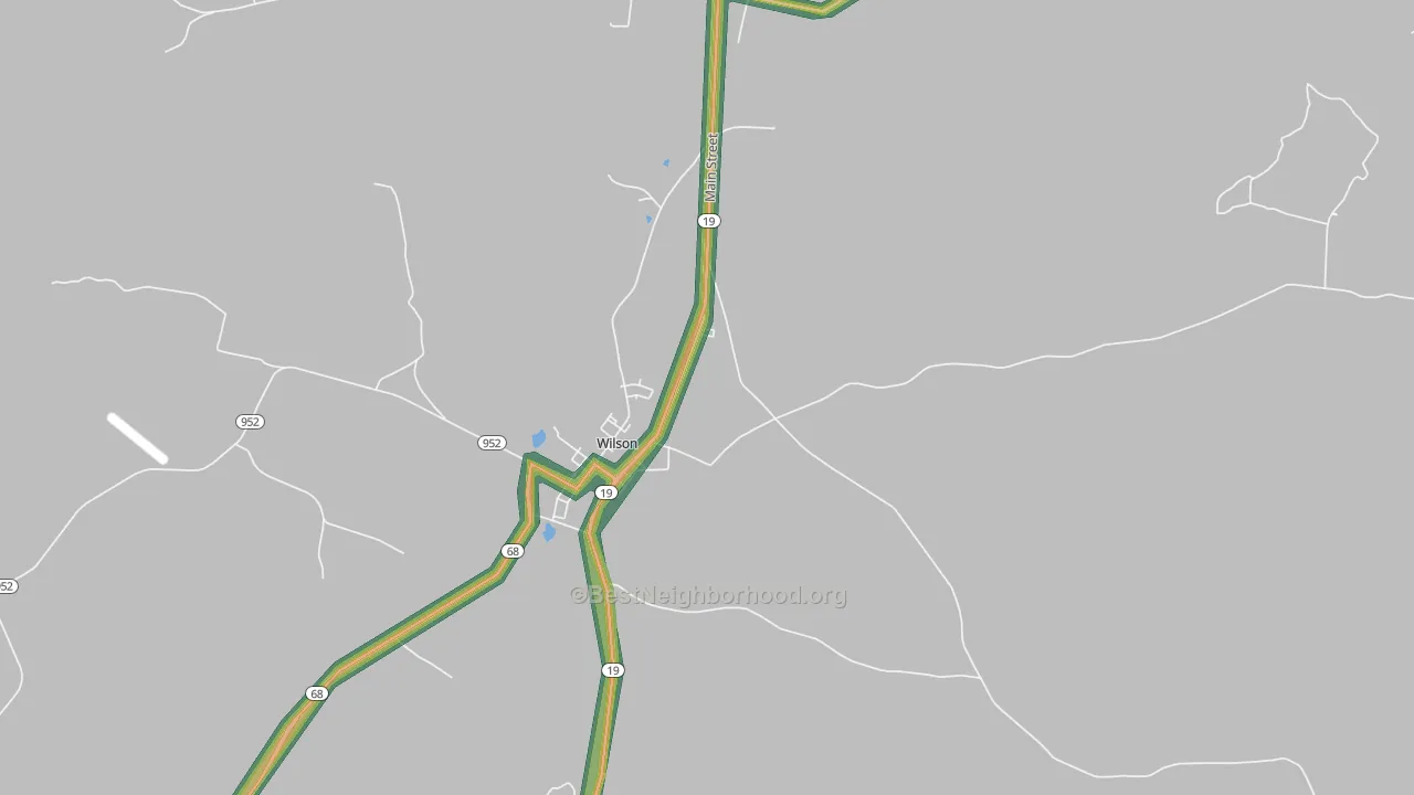 70789, LA Map of Noise Levels in 70789