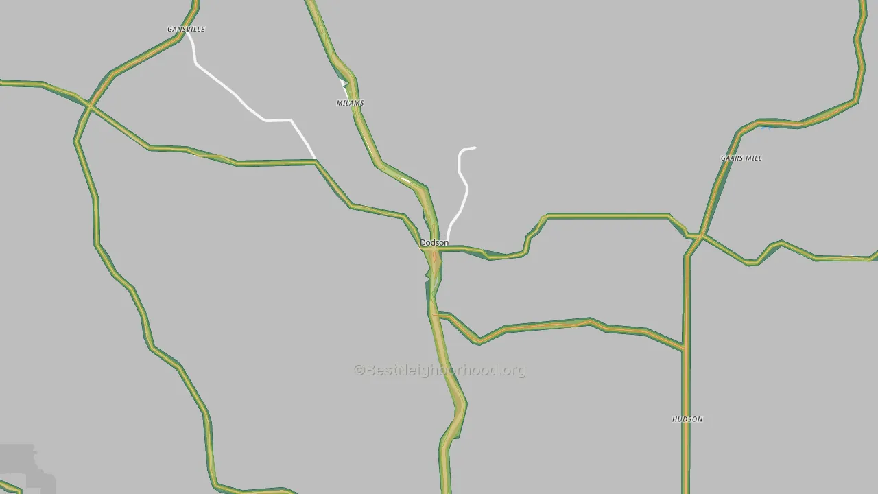 71422, LA Map of Noise Levels in 71422