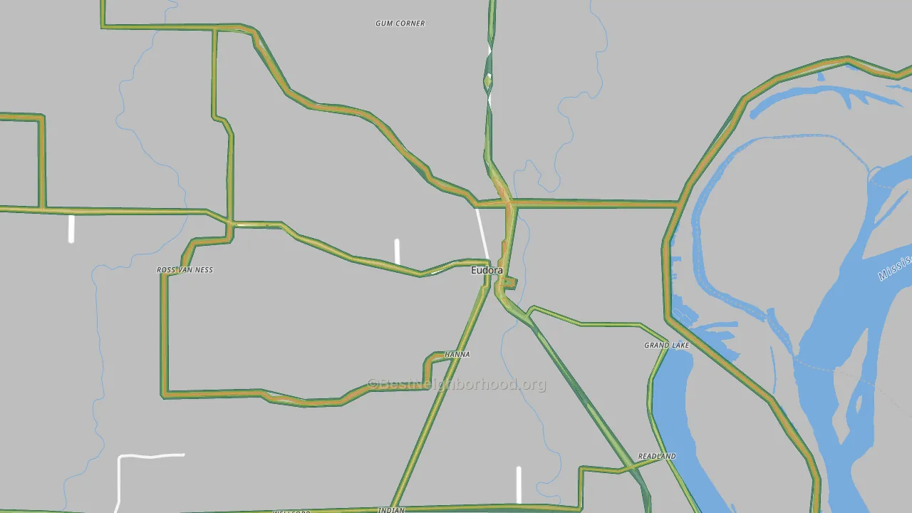 71640, AR Map of Noise Levels in 71640