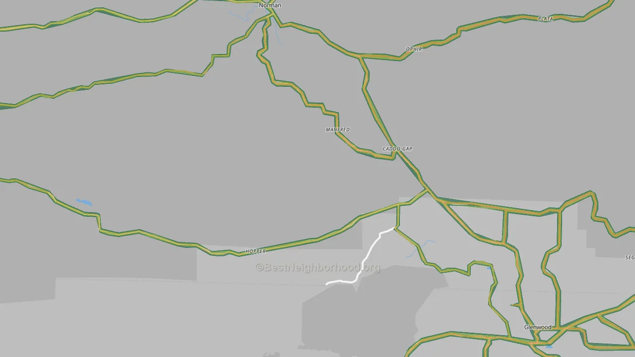 71935, AR Map of Noise Levels in 71935