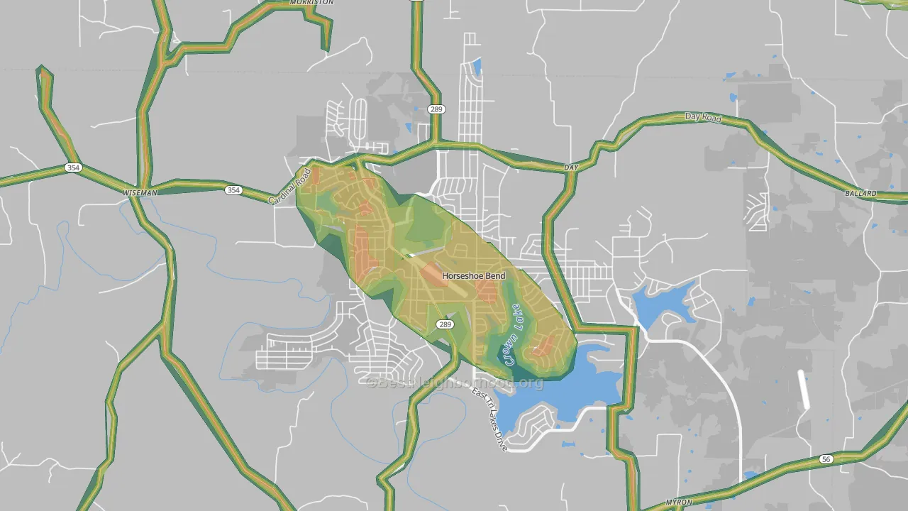 72512, AR Map of Noise Levels in 72512