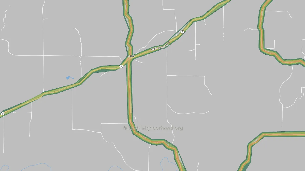 72520, AR Map of Noise Levels in 72520
