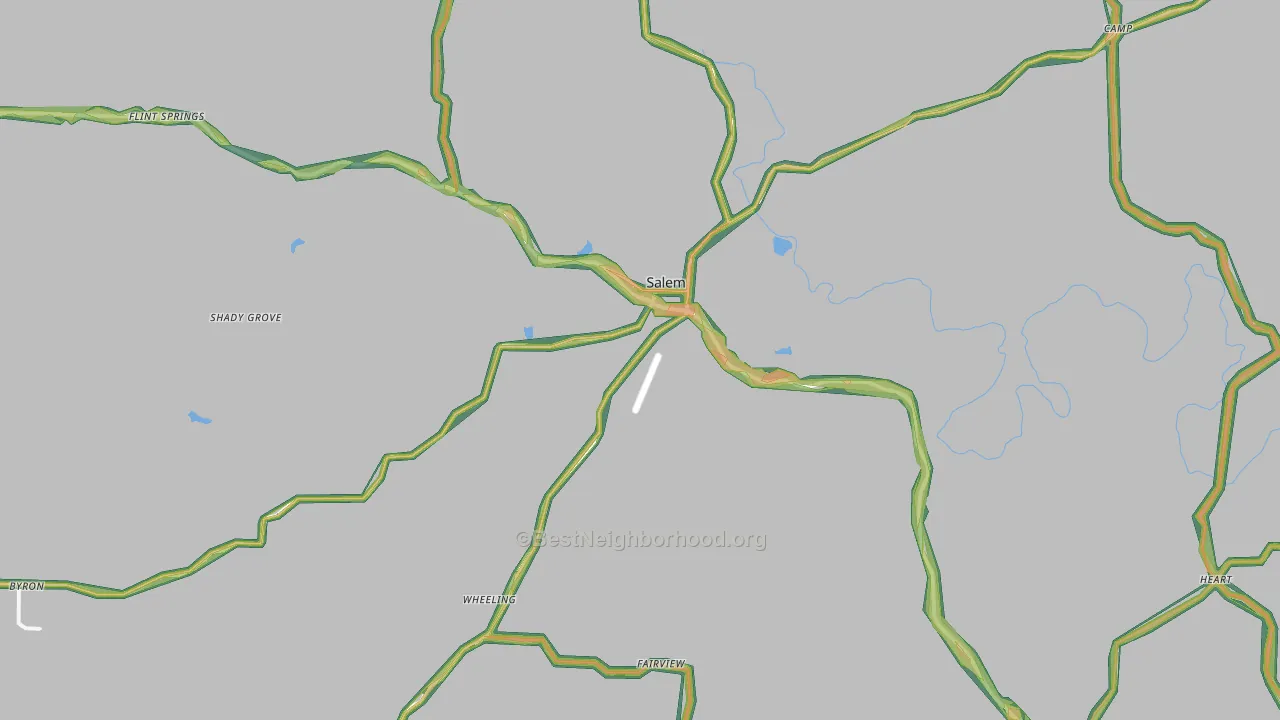 72576, AR Map of Noise Levels in 72576